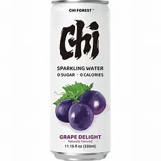 Chi forest sparkling grape delight 330ml