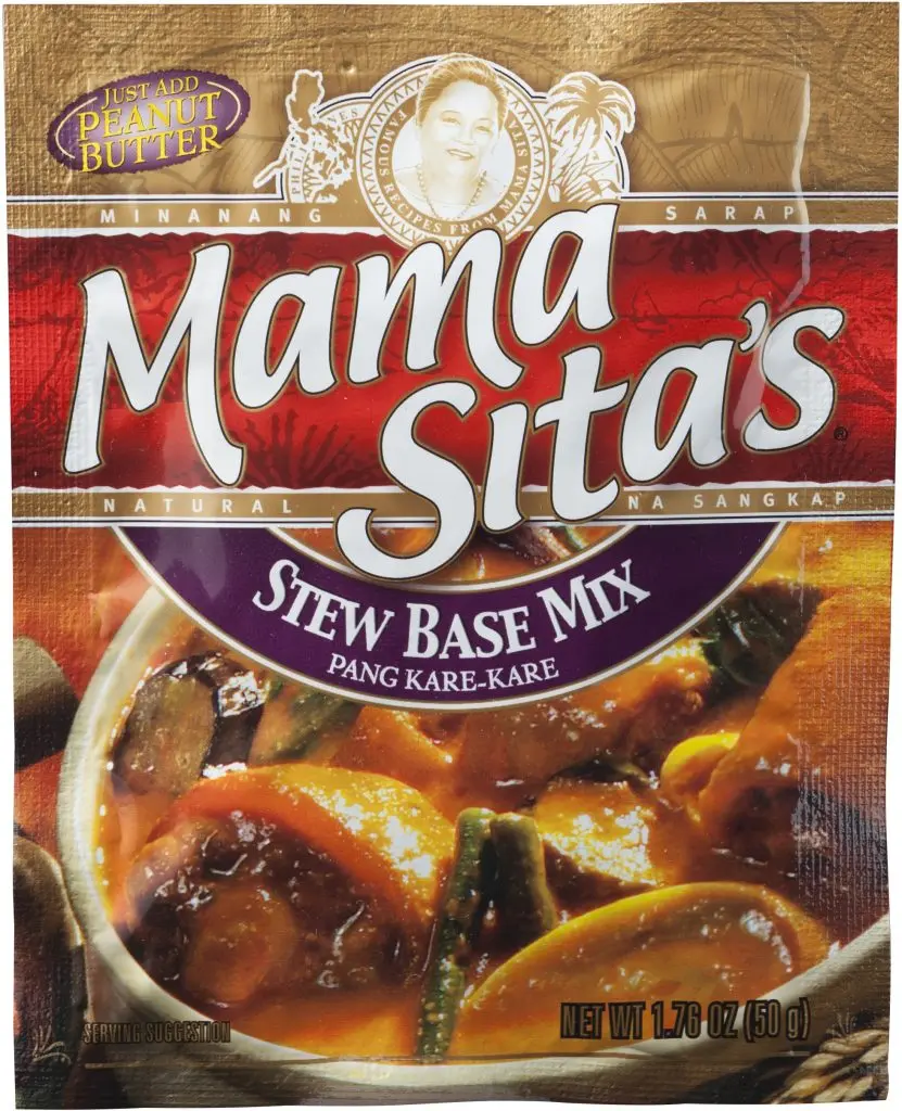 Mama sitas stew base mix pang kara kare 50g