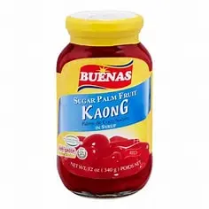 Buenas palm fruit kaong red 340g