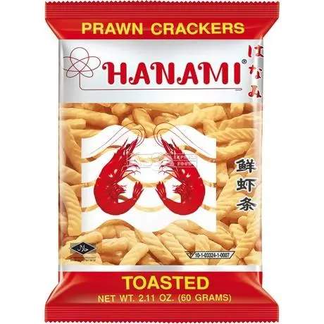 Hanami prawn crackers original flavour 52g