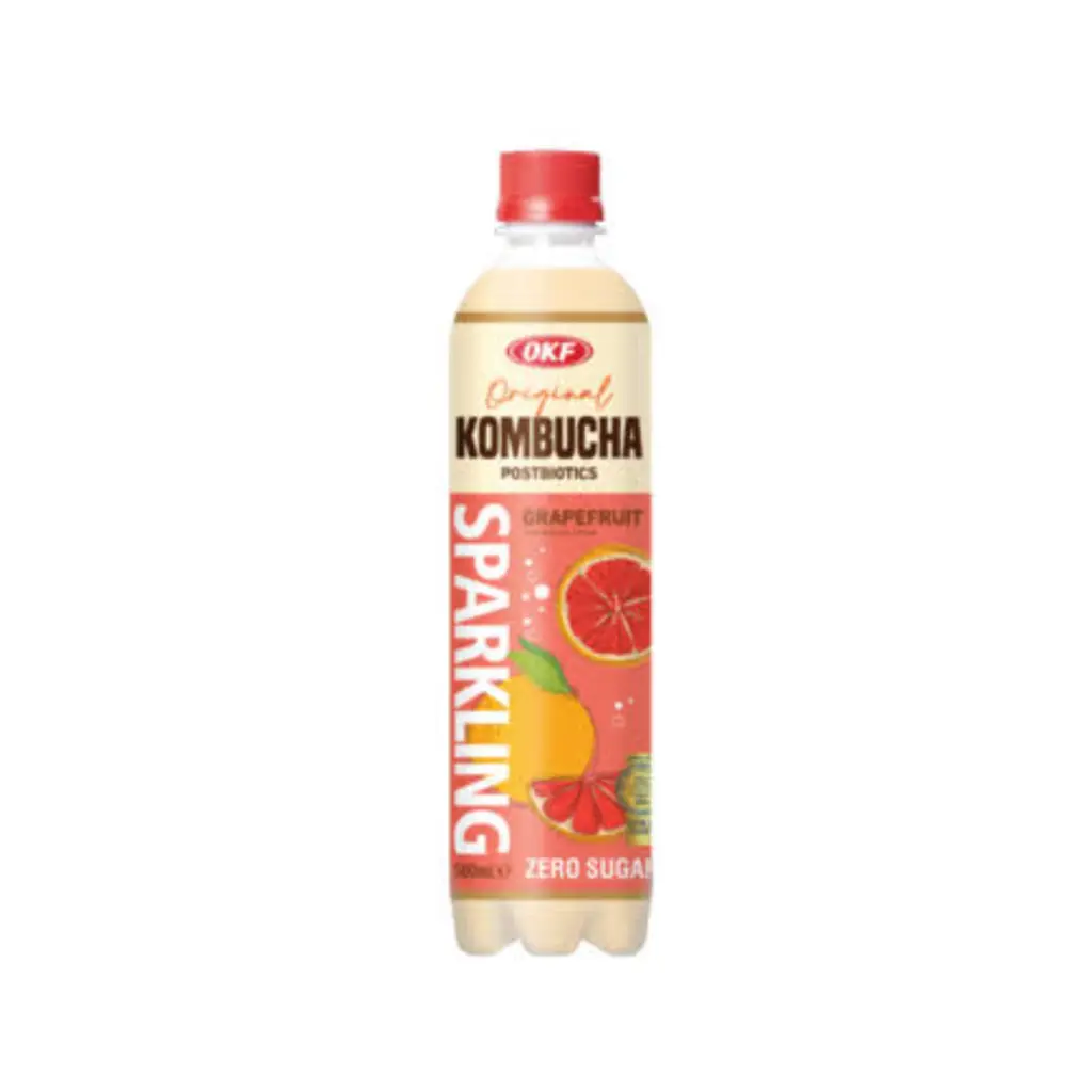 OKF kompucha sparkling drink grapefruit 500ml