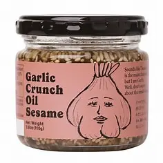 JP garlic crunch oil sesame