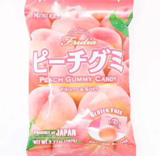 Peach Gummy Candy 102g