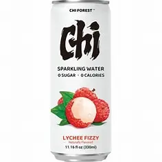 Chi Forest Sparkling Water Lychee Flavour 330ml