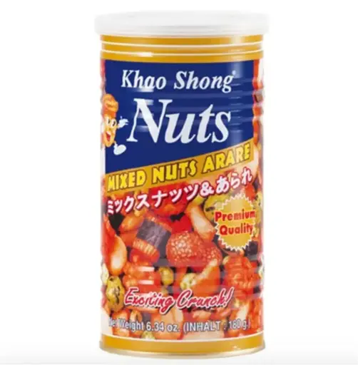 Khao shong premium arare mix nuts 180g