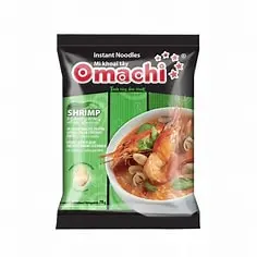Omachi Inst Potato Noodle Hot Sour Shrimp 79g