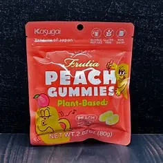 Kasugai Frutia Peach Gummy 80g